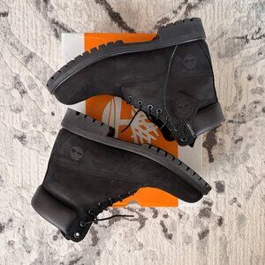 Men's Timberland Black Nubuck Boots | Size 10 | Worn Twice